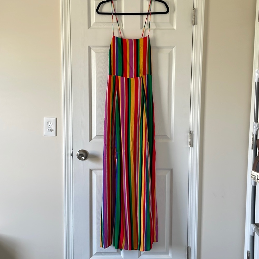 Forever 21 Rainbow woven dress